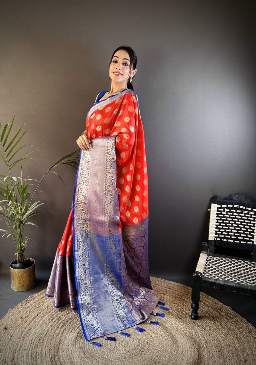 Latest New Trendy Designer Wedding Wear Saree Collection.