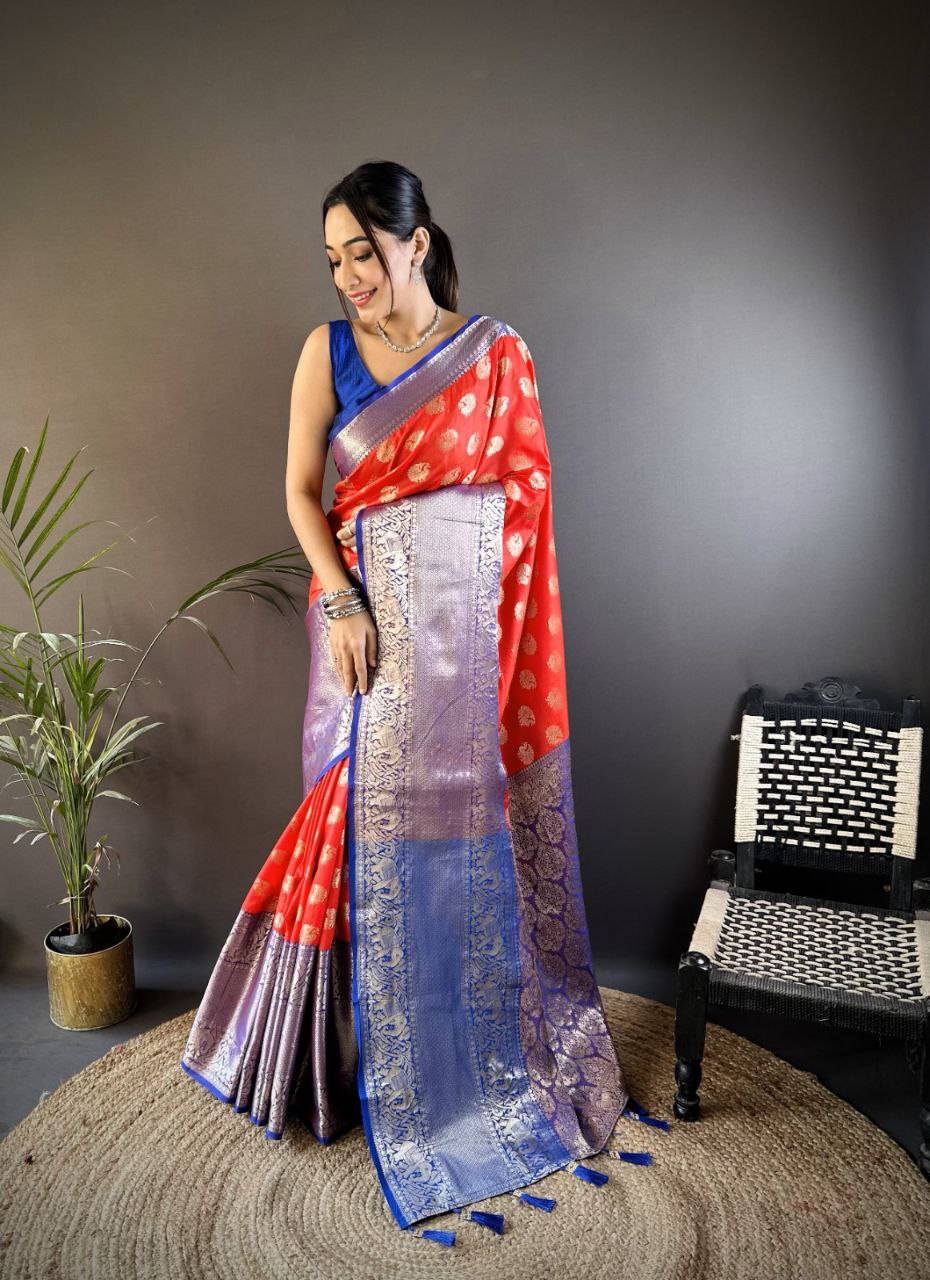 Latest New Trendy Designer Wedding Wear Saree Collection.