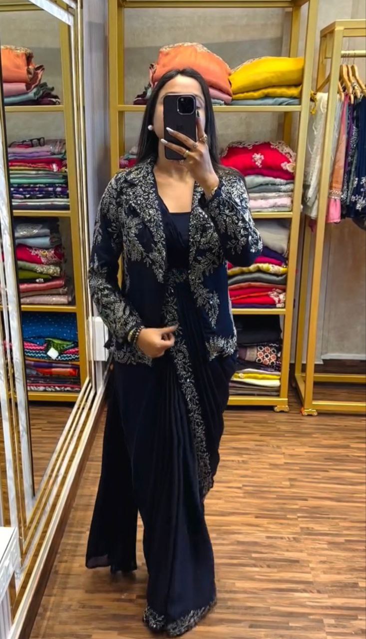 Amazing Designer Latest Ready To Wear Special Saree Collection.