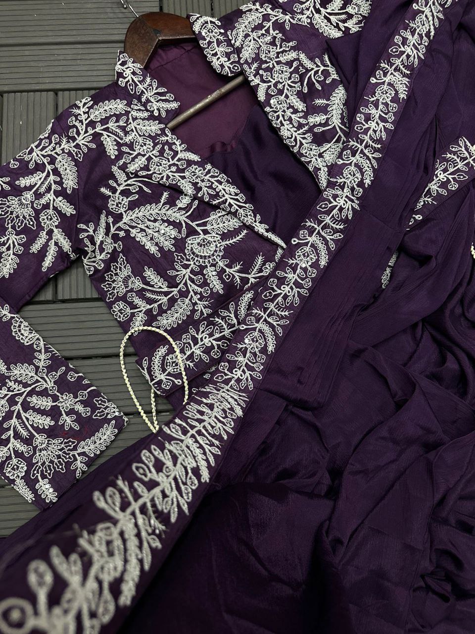 Most Trendy Party Wear Readymade Designer Saree Collection.