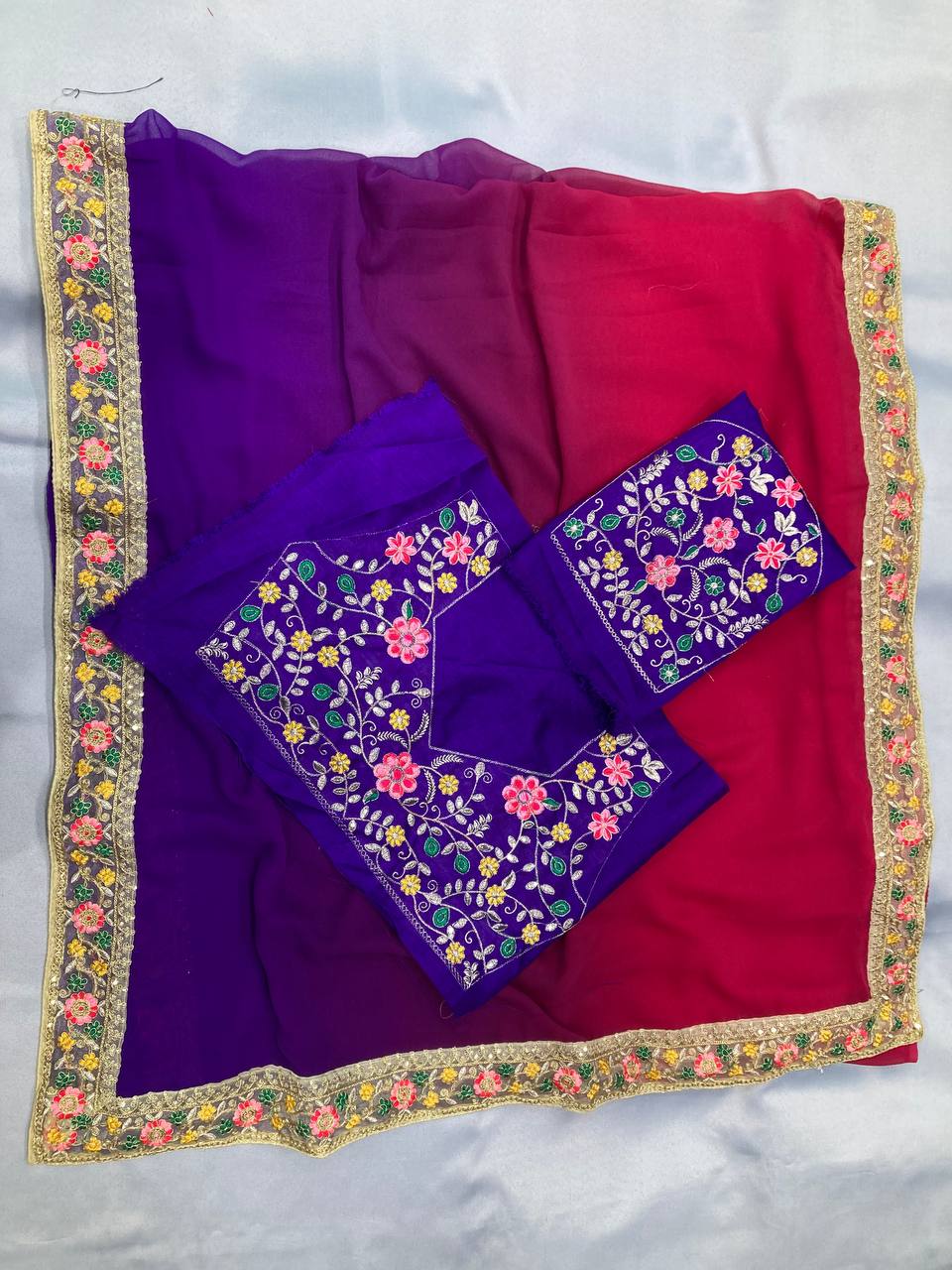 Latest Trendy New Party Wear Saree Collection.