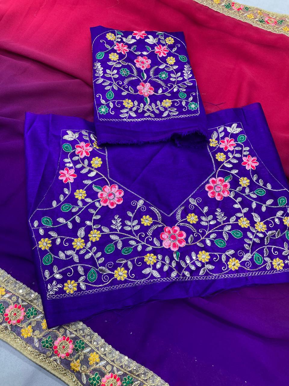 Latest Trendy New Party Wear Saree Collection.