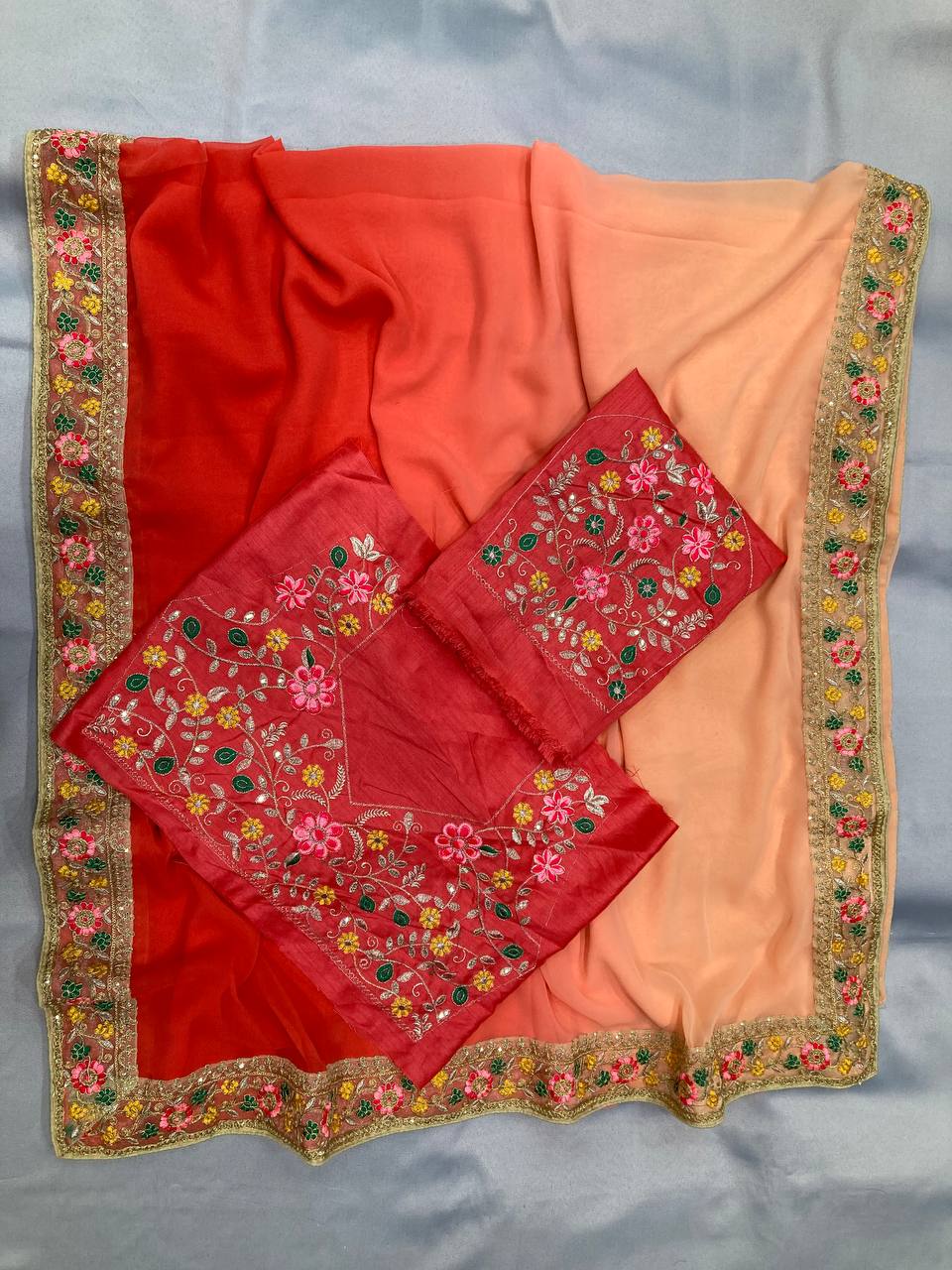Festival Season Special Trendy Multi Colour Saree Collection.