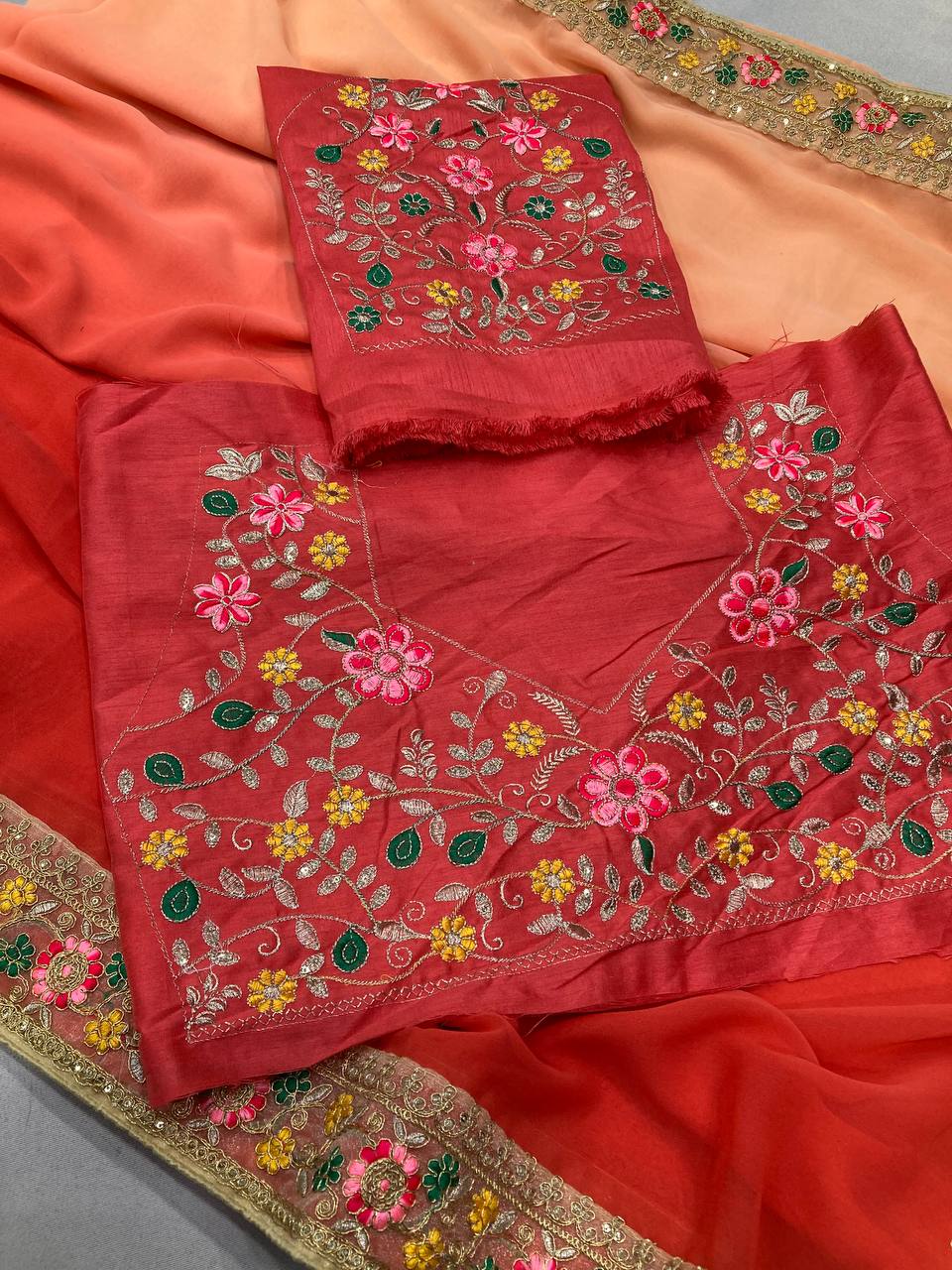 Festival Season Special Trendy Multi Colour Saree Collection.