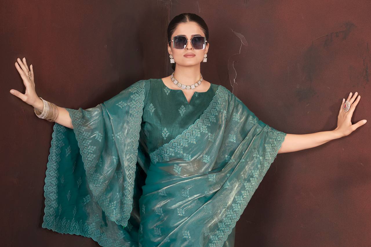 Most Adorable And Trendy Designer Saree.