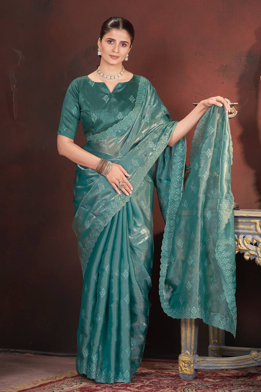 Most Adorable And Trendy Designer Saree.
