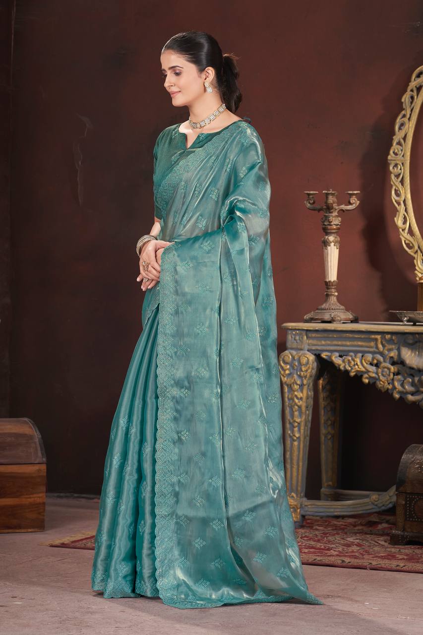 Most Adorable And Trendy Designer Saree.