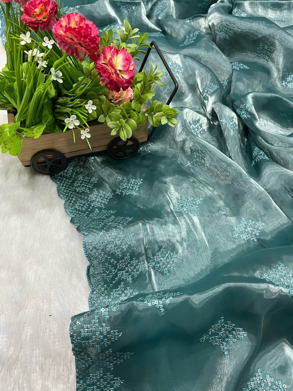 Most Adorable And Trendy Designer Saree.
