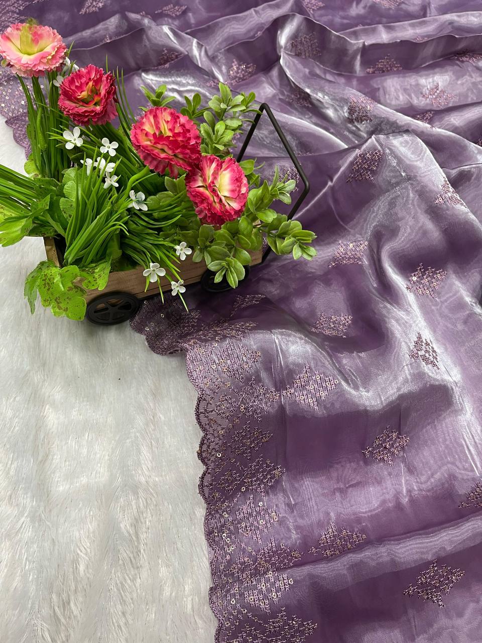 Party Wear Pretty Designer Saree Collection.