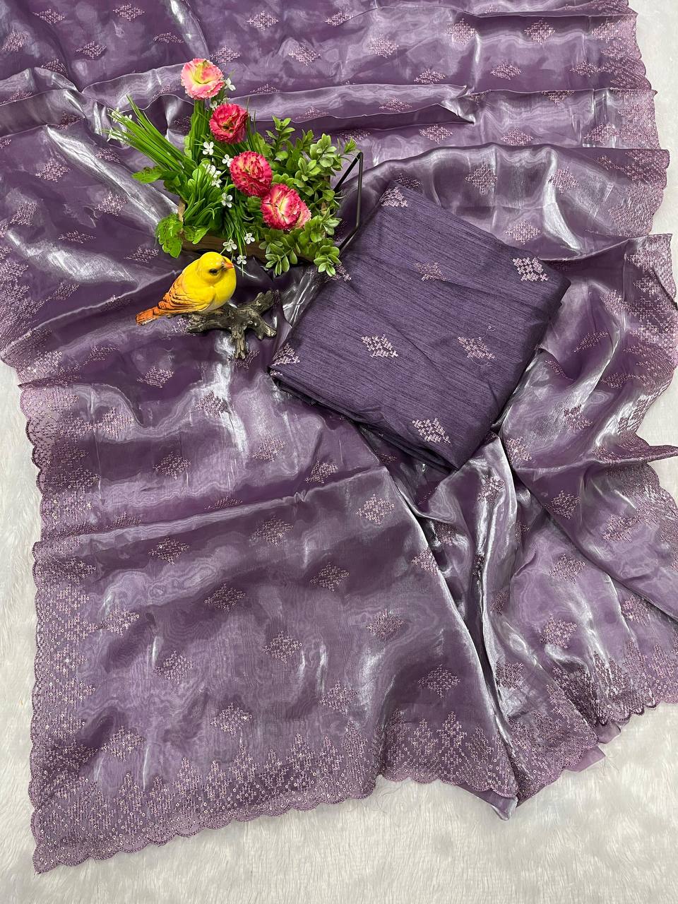 Party Wear Pretty Designer Saree Collection.