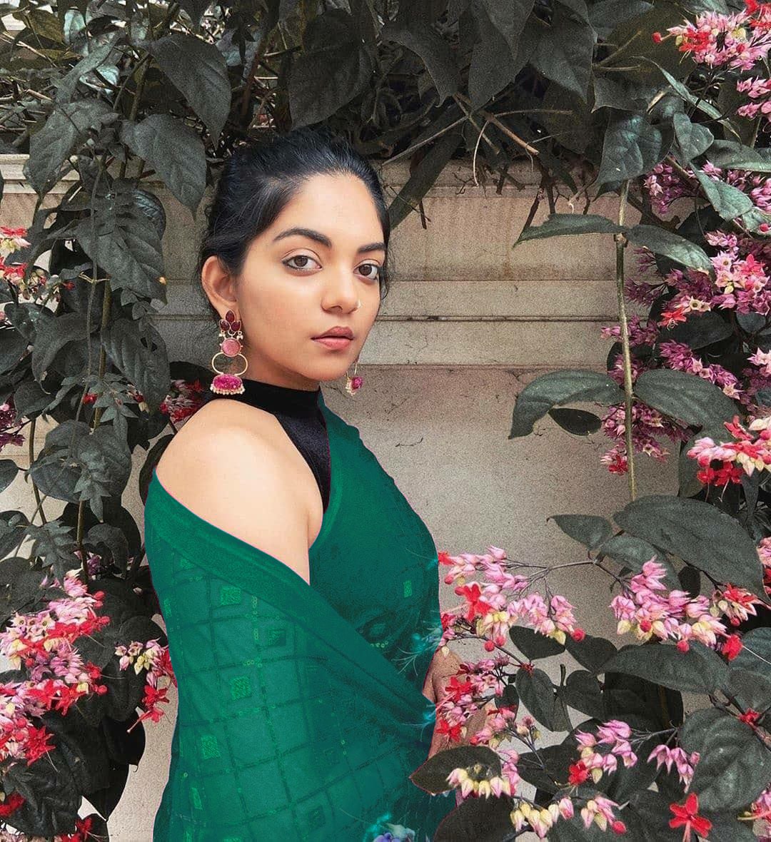 Party Wear Special Green Colour Sequence Work Georgette Saree.