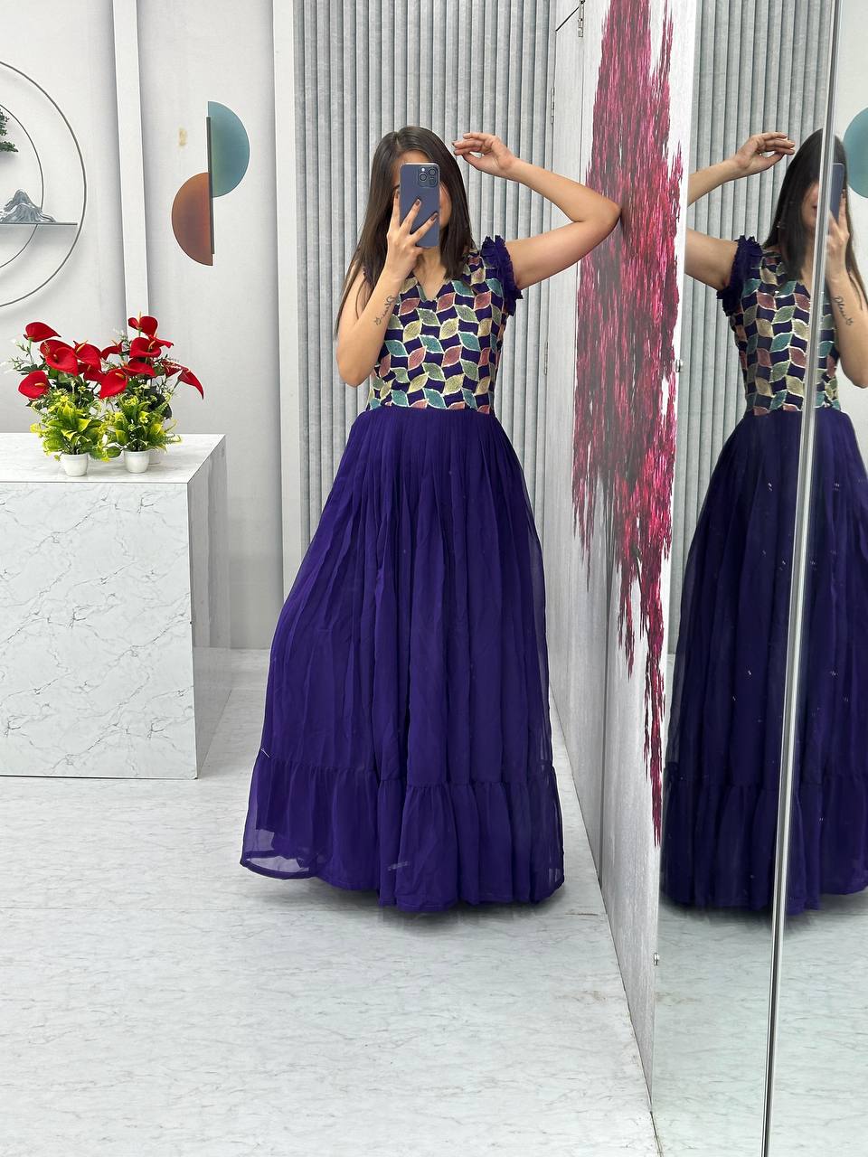Latest Designer Party Wear Gown Collection.