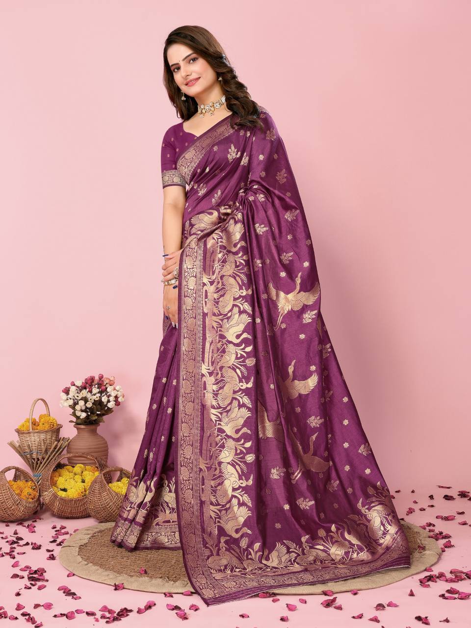 Weddings Functions Special Soft Dolla Silk Saree Collection.