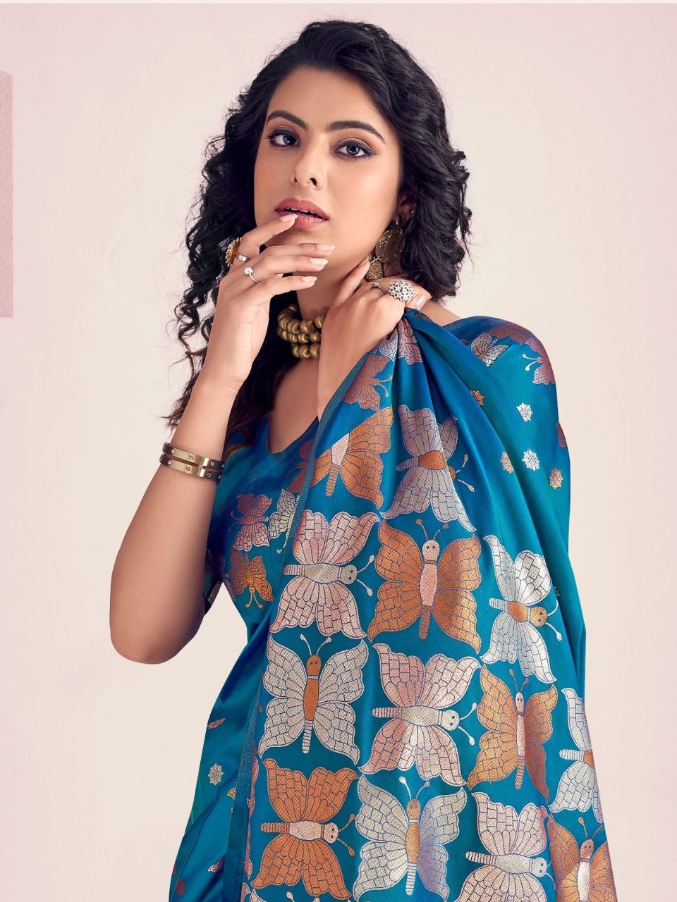 Beautiful Soft Lichi Silk Saree Collection.