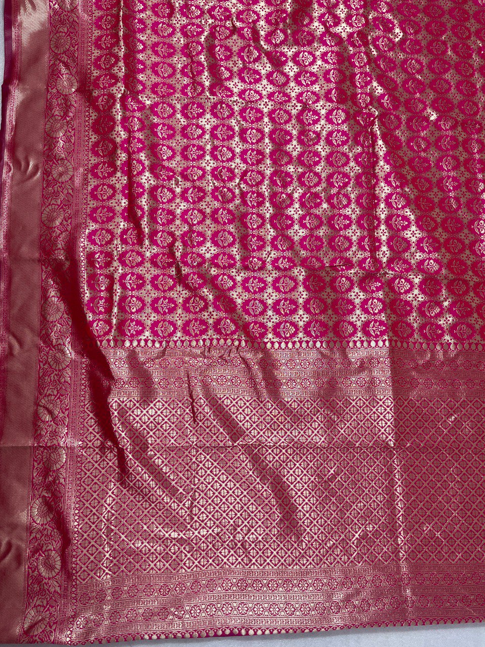 Latest Pure Soft Banarasi Silk Saree Collection.