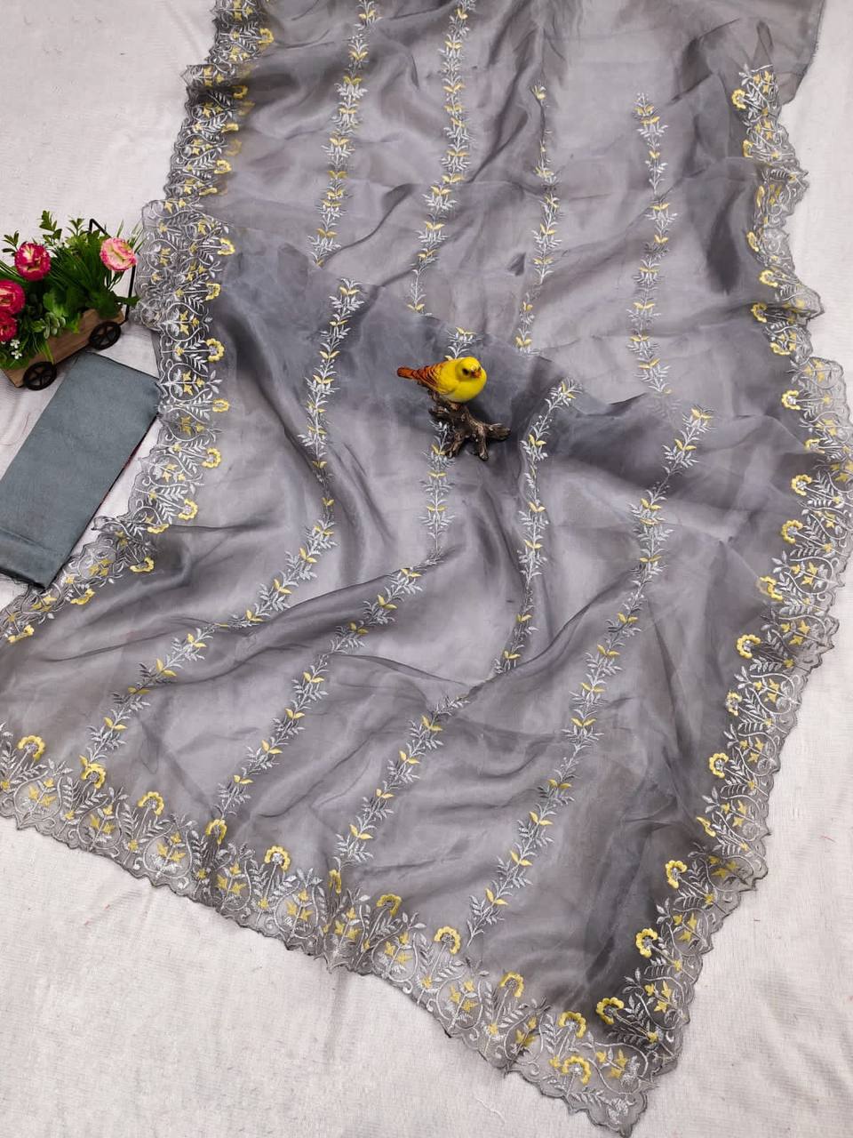 Adorable and Most Beautiful Designer Saree collection.