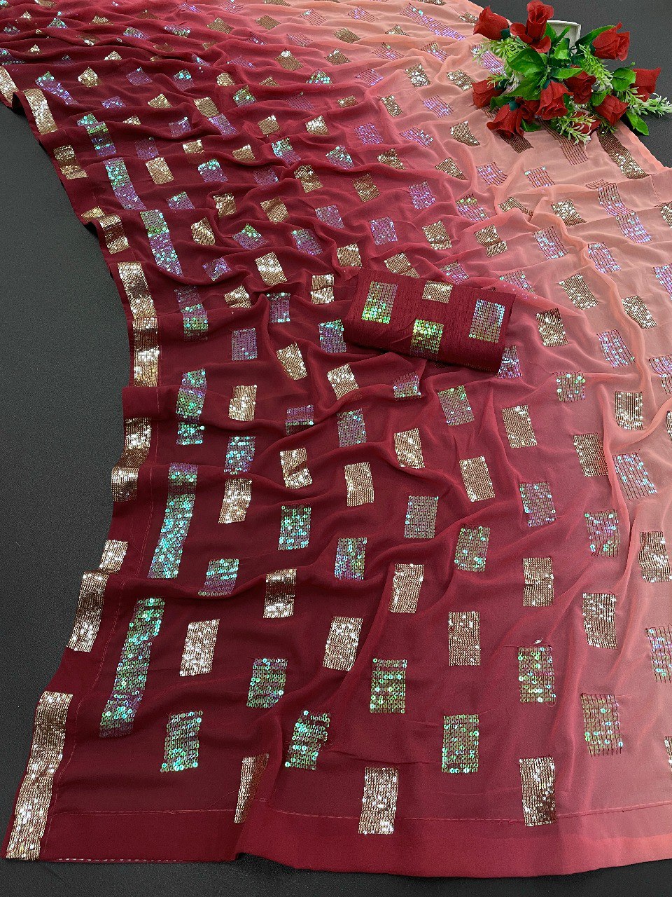 Premium Best Designer Sequence Saree Collection.