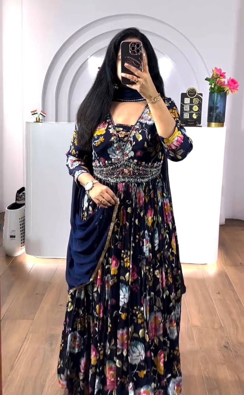 Pretty Premium New Festival Wear Special Gown Collection.