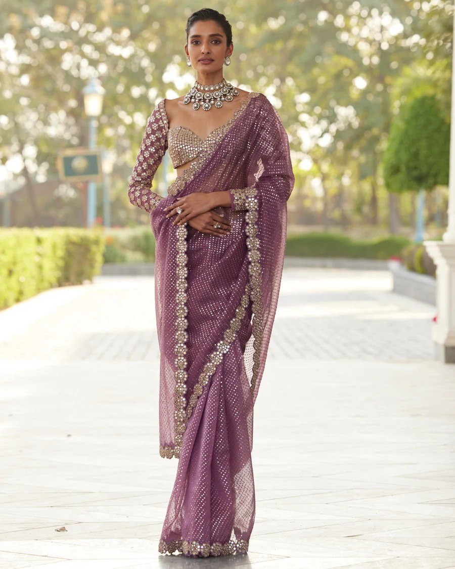 Fancy Designer Party Wear Saree Collection.