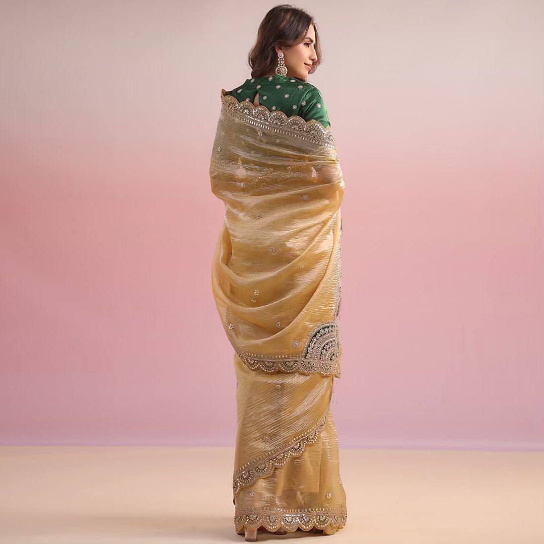 Perfect Designer Reception Party Wear Saree Collection.