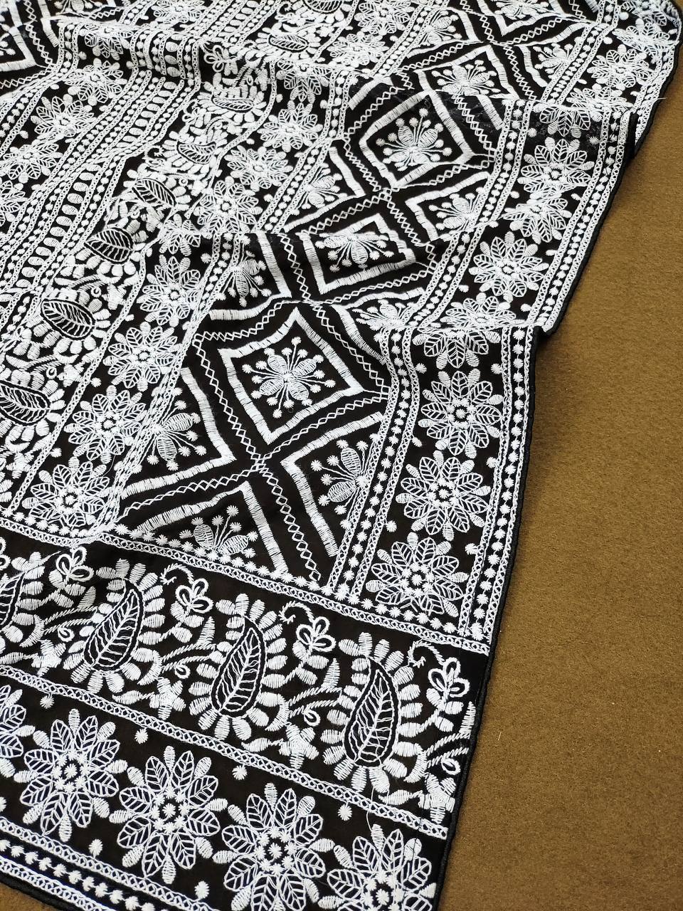 Most Demanding Beautiful Designer Party Wear Black Saree Collection.