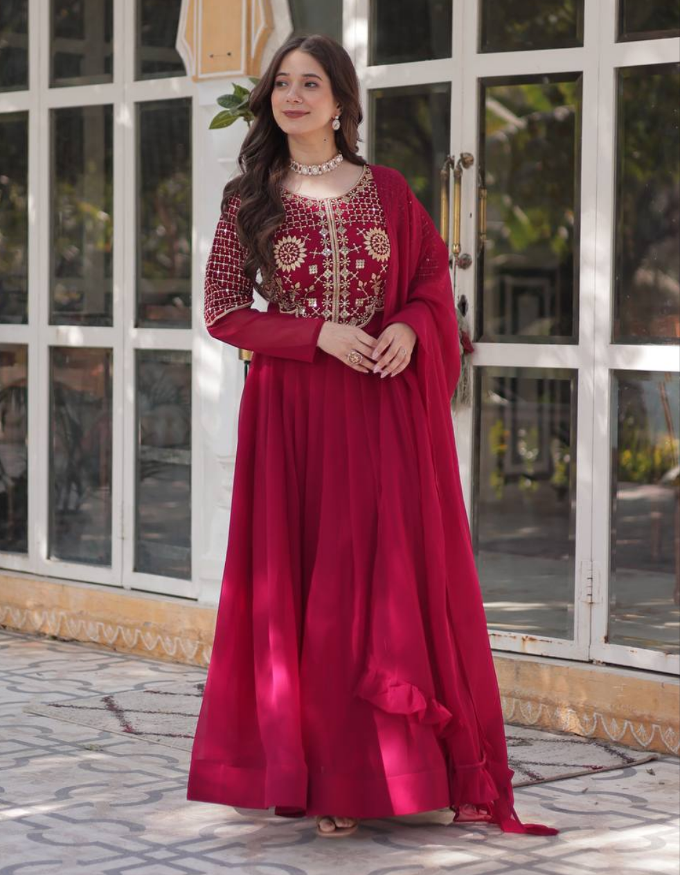 Latest Trendy Designer Party Wear Gown Collection.