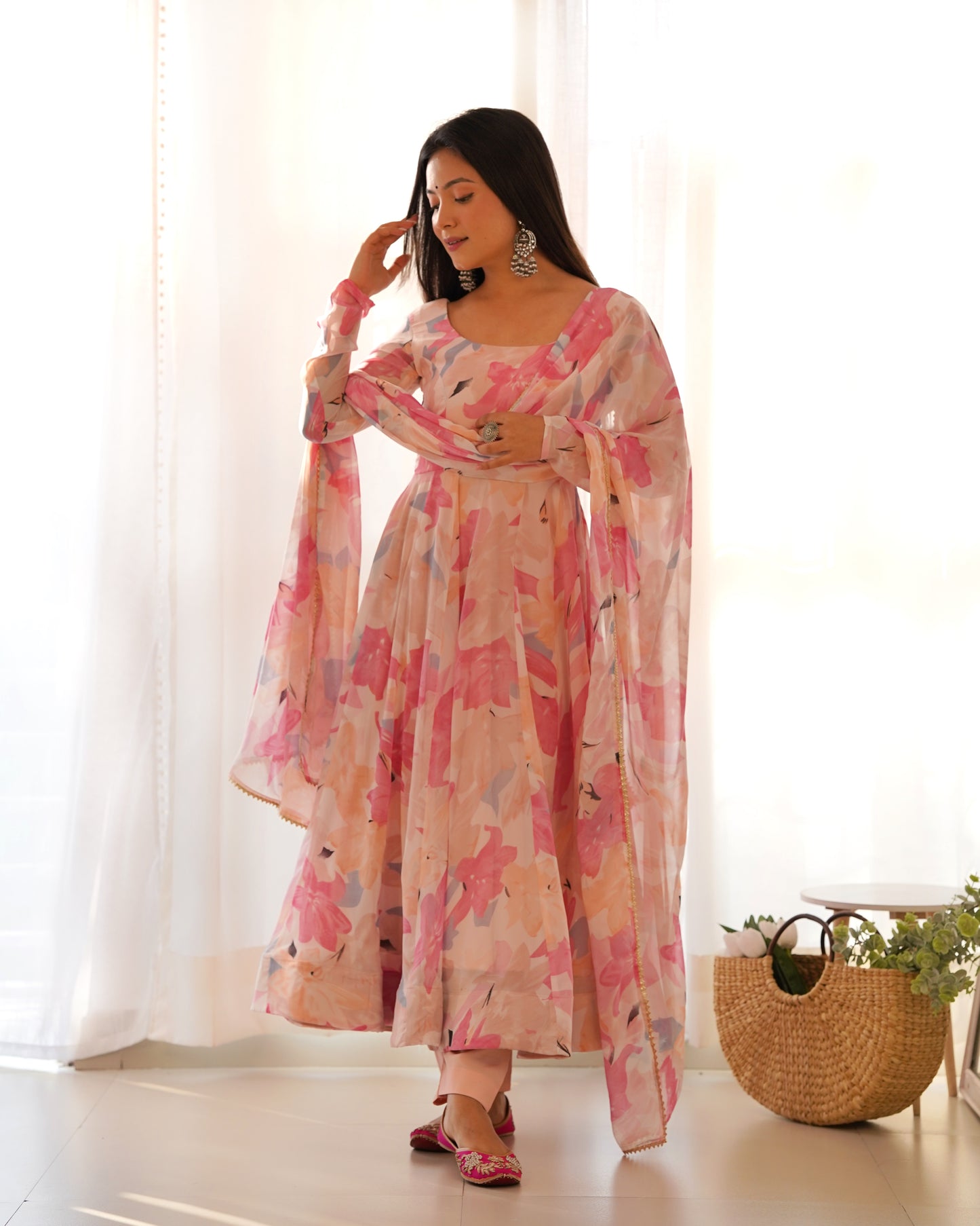 Summer Season Special Beautiful Floral Printed Outfit.