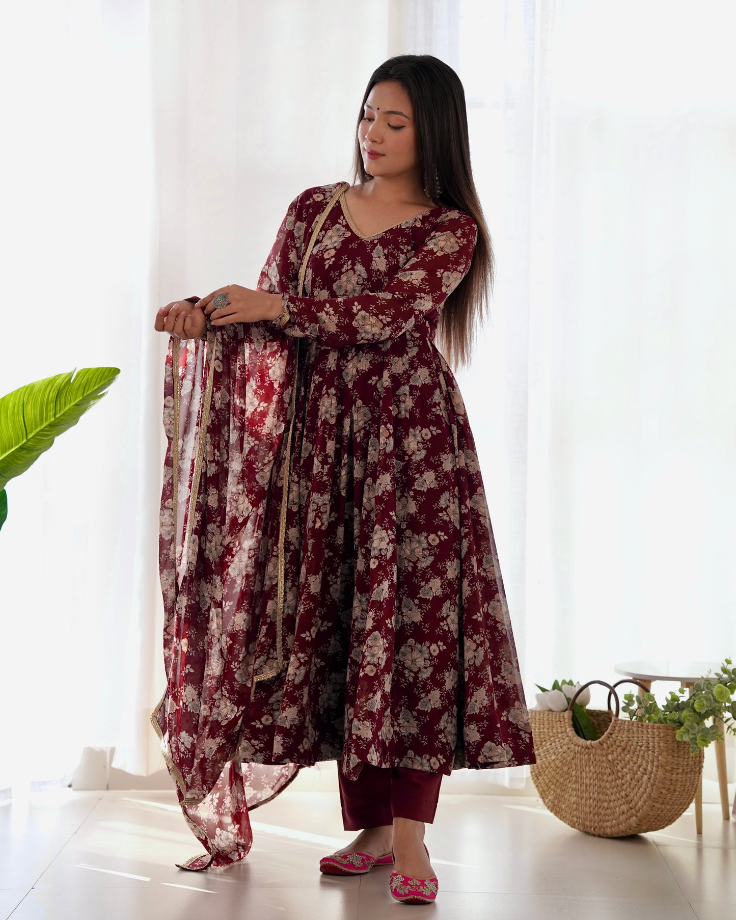 Latest Festival Season Special New Trendy Anarkali suit.