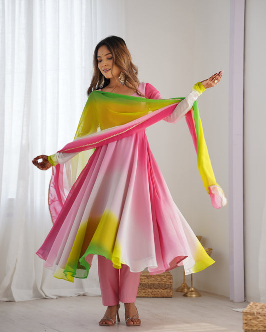 Lightweight Perfect Festival Wear Multicolour Trendy Outfit.