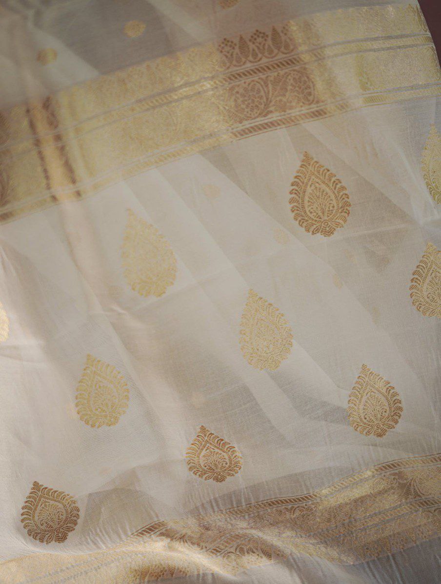 Amazing Designer Ocassion Wear Special Soft Linen Slab Saree Collection.
