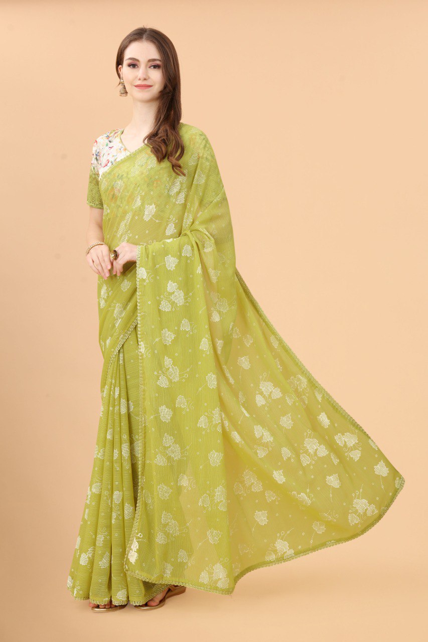 Party Wear Special Latest Zomato Silk Saree Collection.