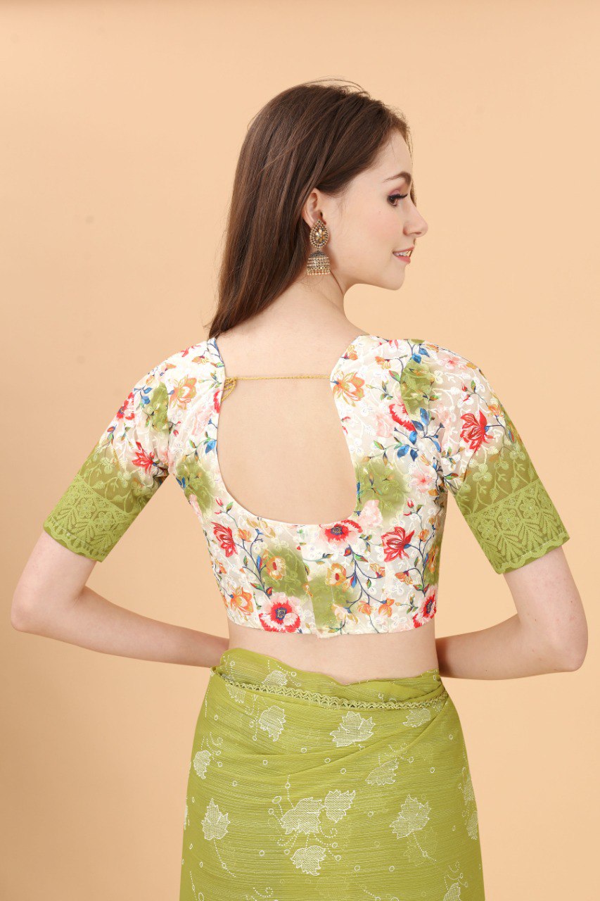 Party Wear Special Latest Zomato Silk Saree Collection.