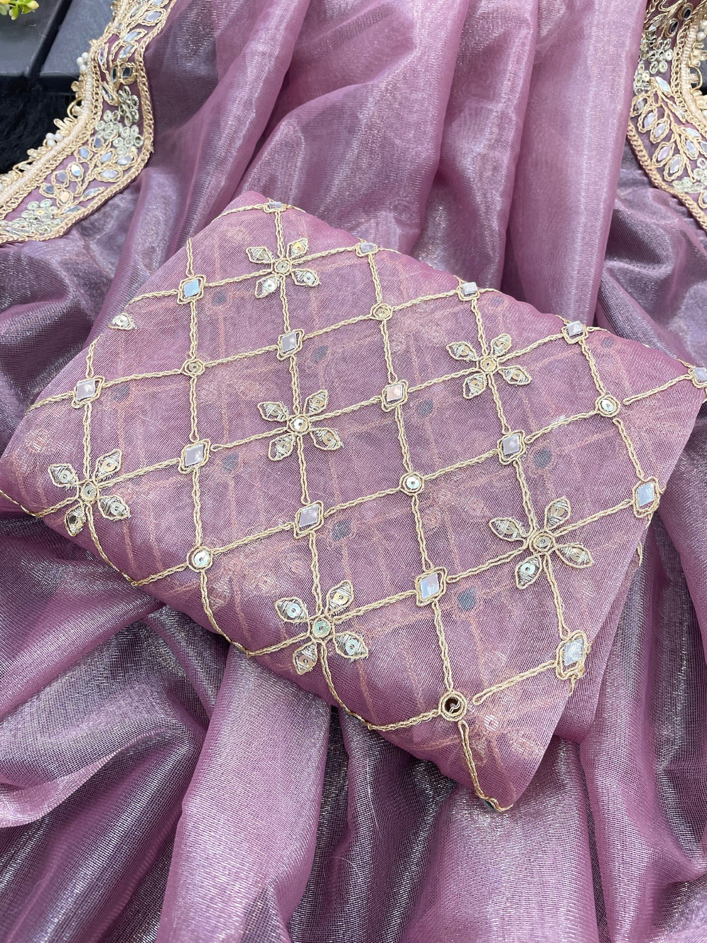 Weddings Season Special New Tissue Silk Saree Collection.