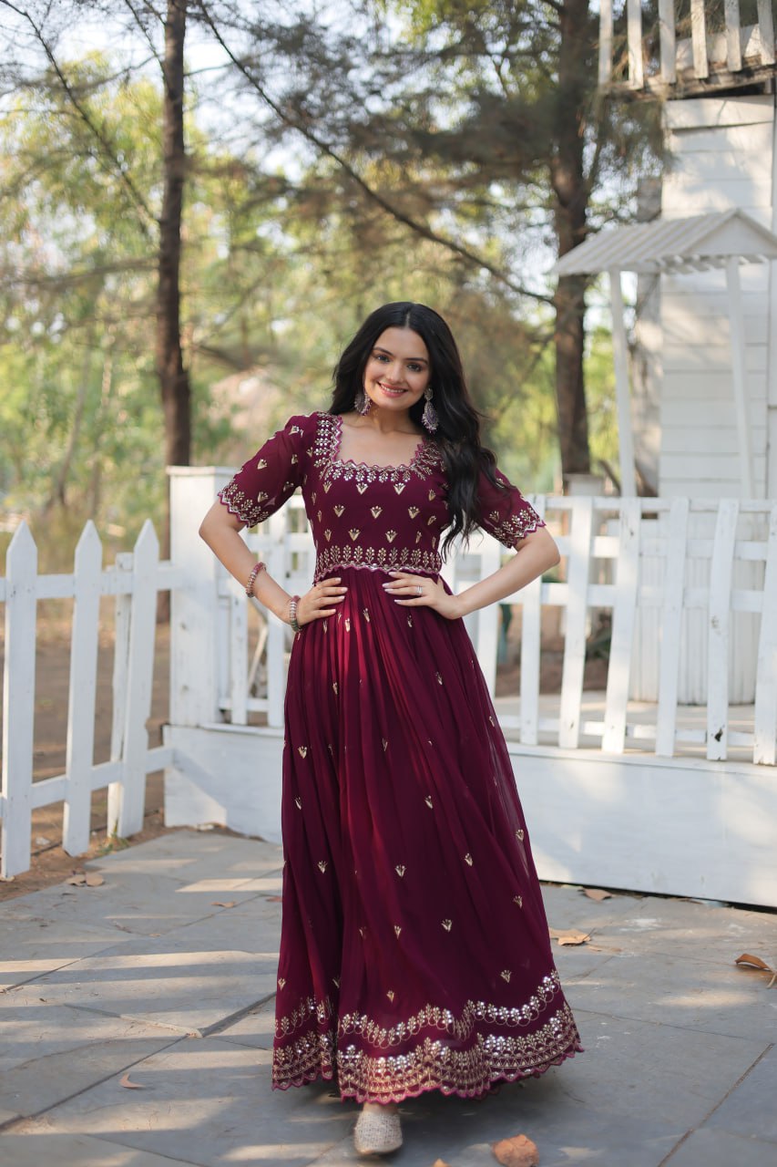 Traditional Gown Perfact For A Wedding Functions Special Gown.