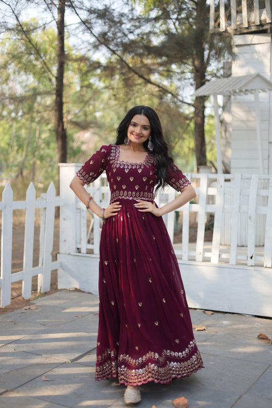 Traditional Gown Perfact For A Wedding Functions Special Gown.
