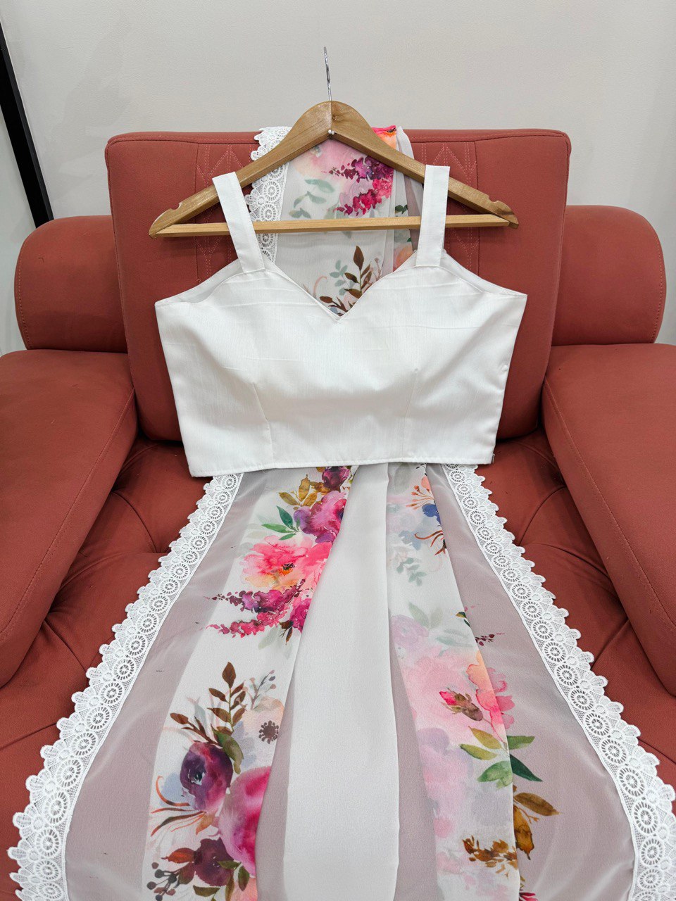 Beautiful White Designer Party Wear Saree Collection.