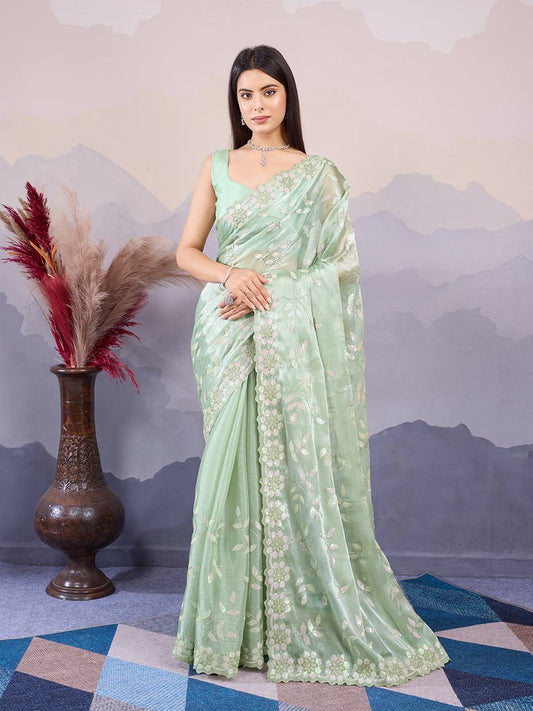 New Burberry Silk Designer Saree Collection.