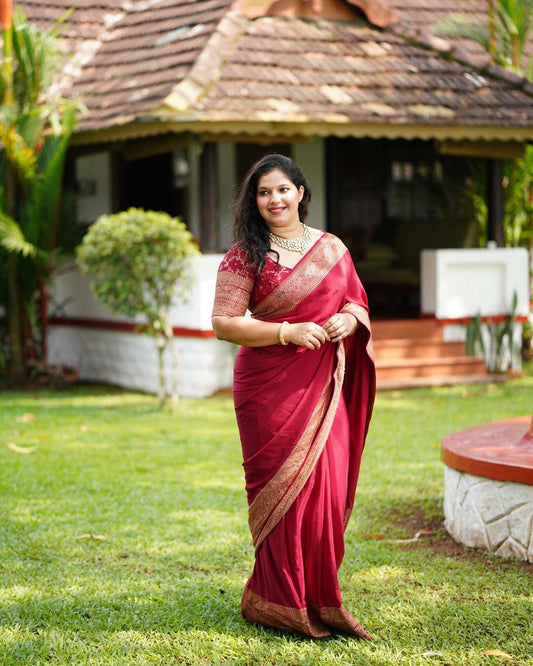 Latest New Trendy Banarasi Silk  Saree Collection.