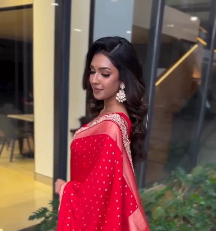 Latest Designer New Kota Silk Red Saree Collection.