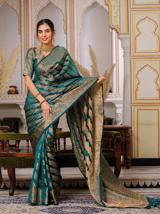 Wedding Season Special Organza Saree Collection.