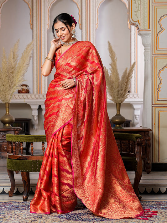 Wedding Function Special Pure Organza Saree Collection.