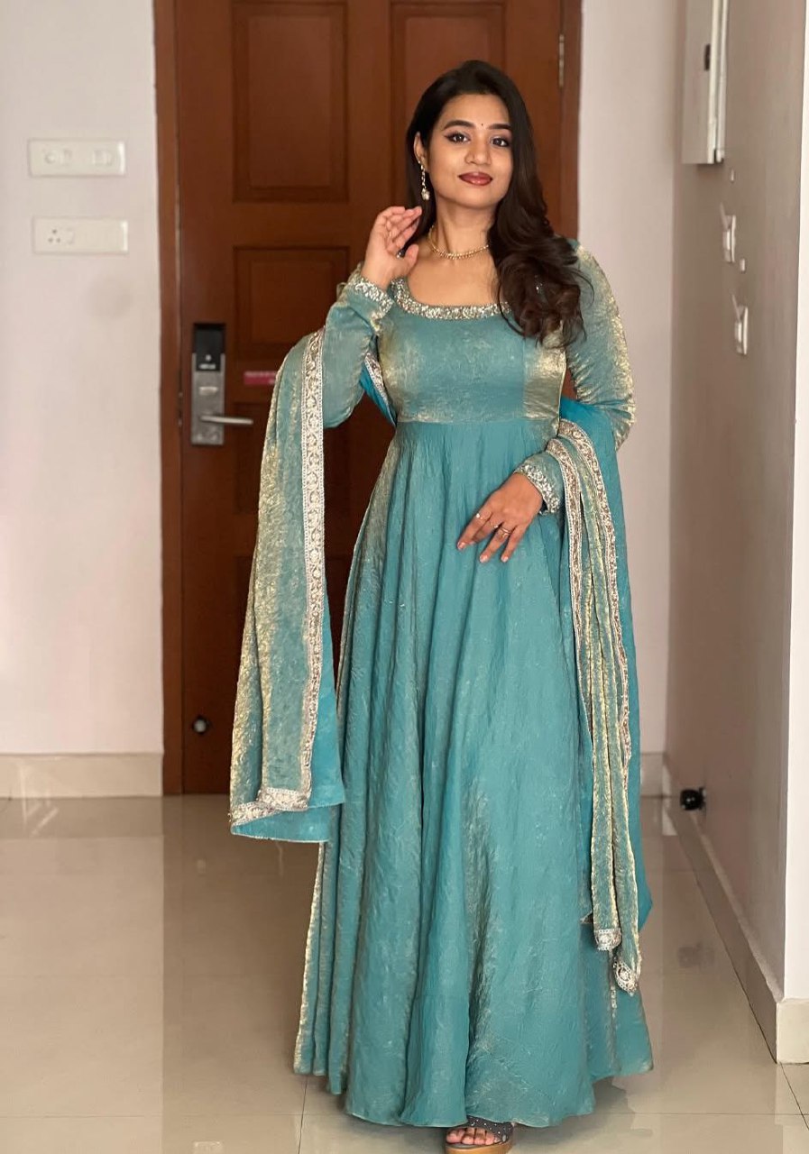 Latest Pretty Designer Party Wear Gown Collection.