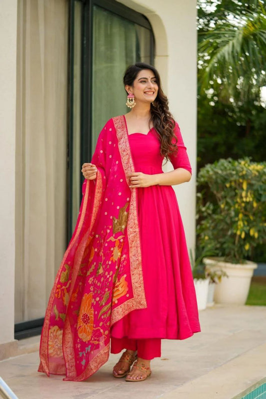 Beautiful Pink Designer Premium Trendy Outfit.