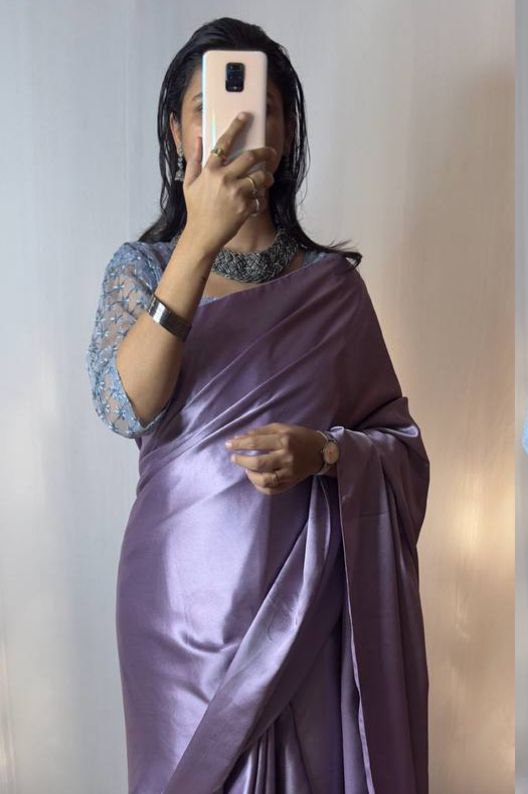 Latest Most Trendy Gown Saree Collection.