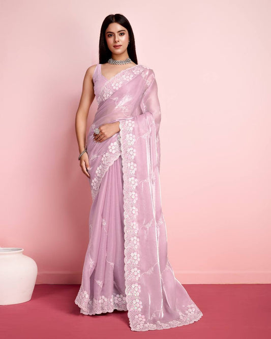Latest Premium Soft Zimmy Chu Silk Saree.