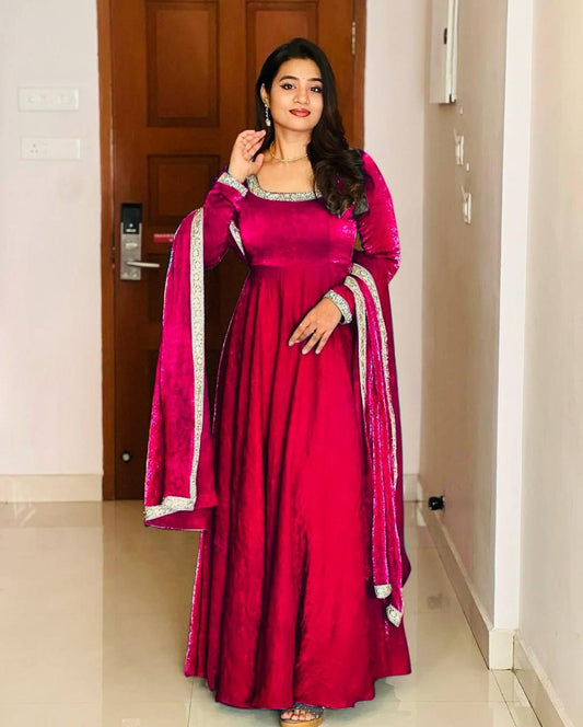 Most Pretty Designer Pink Gown Collection.