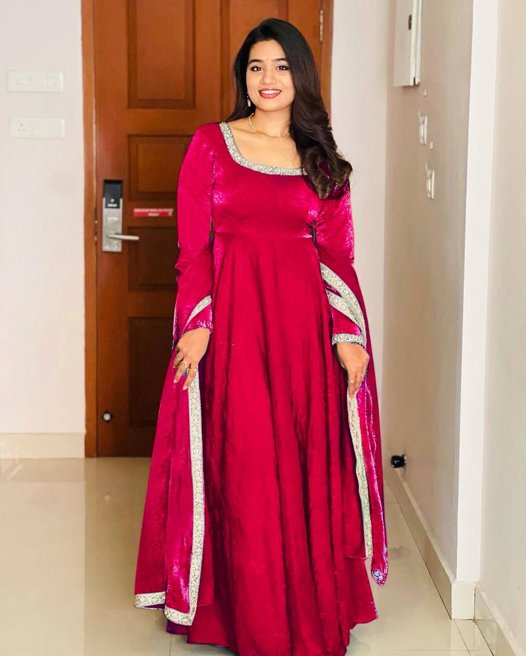 Most Pretty Designer Pink Gown Collection.