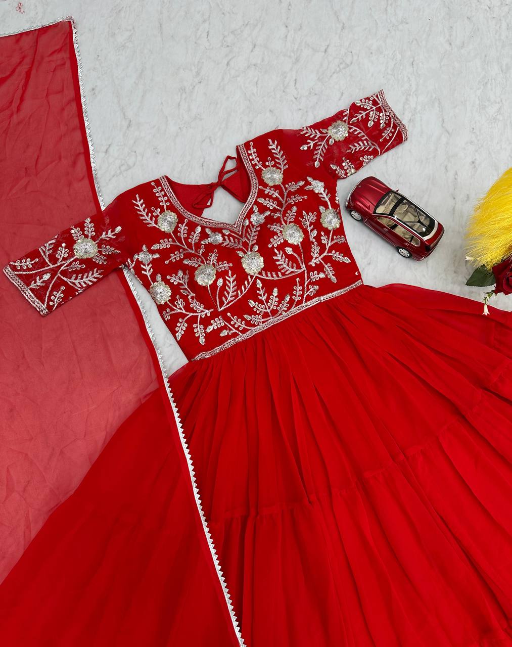 Wedding Season Special New Red Gown Collection.