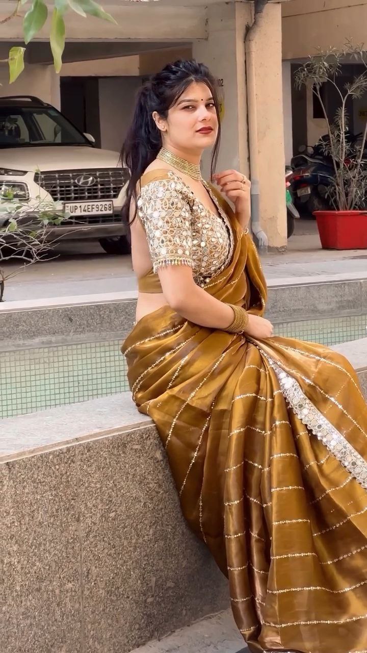 Beautiful Latest Designer Jimmy Choo Silk Saree Collection.