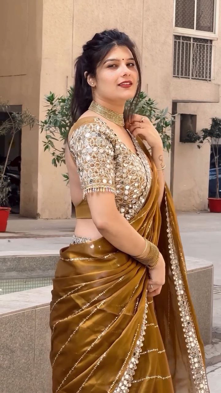 Beautiful Latest Designer Jimmy Choo Silk Saree Collection.